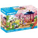 PLAYMOBIL 71762 Jardin asiatique avec famille de pandas. Promo pack. 111 pieces. Des 4 ans