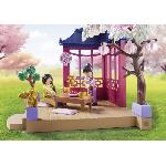 Univers Miniature - Habitation Miniature - Garage Miniature PLAYMOBIL 71762 Jardin asiatique avec famille de pandas. Promo pack. 111 pieces. Des 4 ans