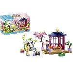 Univers Miniature - Habitation Miniature - Garage Miniature PLAYMOBIL 71762 Jardin asiatique avec famille de pandas. Promo pack. 111 pieces. Des 4 ans