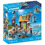 PLAYMOBIL 71792 Port de pirates avec repaire. prisons et canon. 165 pieces. des 4 ans