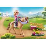 Univers Miniature - Habitation Miniature - Garage Miniature PLAYMOBIL 71801 Princesse cavaliere avec cheval