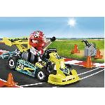 Univers Miniature - Habitation Miniature - Garage Miniature PLAYMOBIL 9322 Valisette Pilote de karting