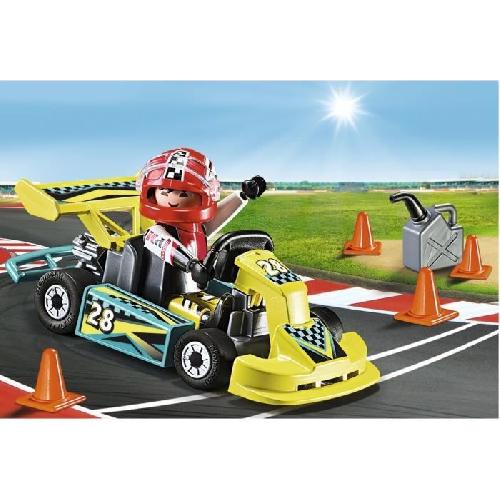 Univers Miniature - Habitation Miniature - Garage Miniature PLAYMOBIL 9322 Valisette Pilote de karting