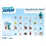 Figurine Miniature - Personnage Miniature PLAYMOBIL JUNIOR 70297 Calendrier de l'Avent PLAYMOBIL Junior. 24 surprises. Des 12 mois