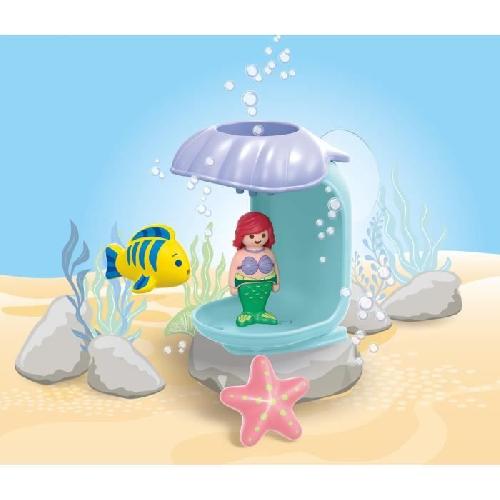 Figurine Miniature - Personnage Miniature PLAYMOBIL Junior 71460 Ariel avec coquillage de bain. Disney. Des 12 mois