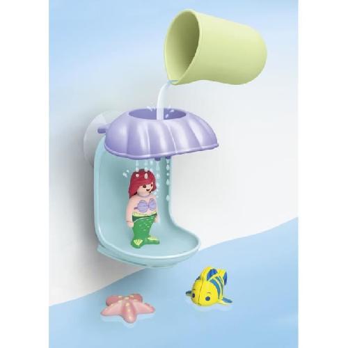 Figurine Miniature - Personnage Miniature PLAYMOBIL Junior 71460 Ariel avec coquillage de bain. Disney. Des 12 mois