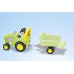 Figurine Miniature - Personnage Miniature PLAYMOBIL Junior 71656 Ferme tracteur et animaux. personnages. Pour bébé et enfant. Des 18 mois