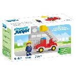 Figurine Miniature - Personnage Miniature PLAYMOBIL Junior 71683 Camion de pompier. Des 12 mois