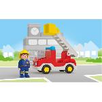 Figurine Miniature - Personnage Miniature PLAYMOBIL Junior 71683 Camion de pompier. Des 12 mois