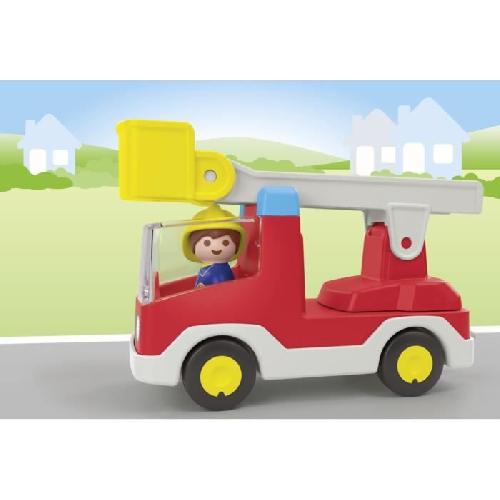 Figurine Miniature - Personnage Miniature PLAYMOBIL Junior 71683 Camion de pompier. Des 12 mois