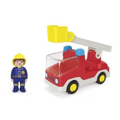 Figurine Miniature - Personnage Miniature PLAYMOBIL Junior 71683 Camion de pompier. Des 12 mois