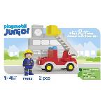 Figurine Miniature - Personnage Miniature PLAYMOBIL Junior 71683 Camion de pompier. Des 12 mois