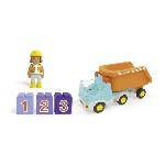 Univers Miniature - Habitation Miniature - Garage Miniature PLAYMOBIL Junior 71685 Camion benne. Des 12 mois