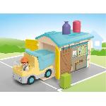 Univers Miniature - Habitation Miniature - Garage Miniature PLAYMOBIL Junior 71686 Ouvrier camion et garage. Disney. Des 12 mois