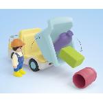 Univers Miniature - Habitation Miniature - Garage Miniature PLAYMOBIL Junior 71686 Ouvrier camion et garage. Disney. Des 12 mois