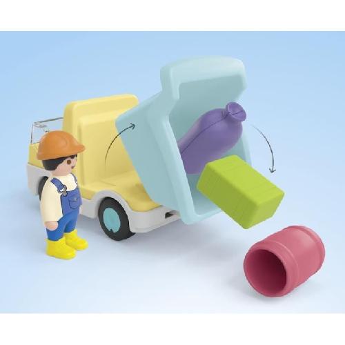 Univers Miniature - Habitation Miniature - Garage Miniature PLAYMOBIL Junior 71686 Ouvrier camion et garage. Disney. Des 12 mois