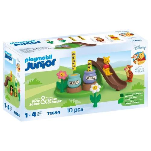 Univers Miniature - Habitation Miniature - Garage Miniature PLAYMOBIL JUNIOR 71694 Winnie l'ourson et Tigrou jardin