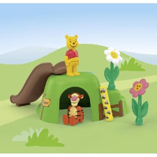 Univers Miniature - Habitation Miniature - Garage Miniature PLAYMOBIL JUNIOR 71694 Winnie l'ourson et Tigrou jardin