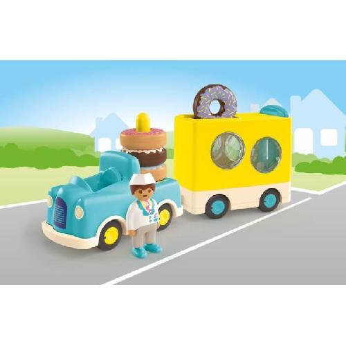 Figurine Miniature - Personnage Miniature PLAYMOBIL Junior 71702 Camion de donuts Junior. Des 12 mois