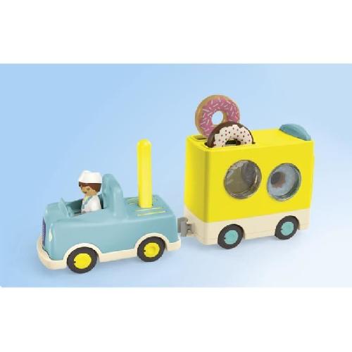 Figurine Miniature - Personnage Miniature PLAYMOBIL Junior 71702 Camion de donuts Junior. Des 12 mois