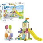 PLAYMOBIL Junior 71703 Aire de jeux avec toboggan geant Comprend cinq personnages. un toboggan et des accessoires - Des 1 an