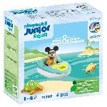 Univers Miniature - Habitation Miniature - Garage Miniature PLAYMOBIL JUNIOR 71707 Junior & Disney : Mickey avec bateau