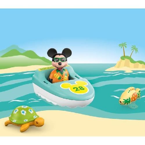 Univers Miniature - Habitation Miniature - Garage Miniature PLAYMOBIL JUNIOR 71707 Junior & Disney : Mickey avec bateau