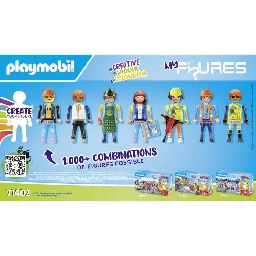 Univers Miniature - Habitation Miniature - Garage Miniature PLAYMOBIL - My Figures : Métiers - City Life - 5 ans - 58 pieces