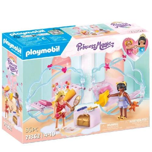 Univers Miniature - Habitation Miniature - Garage Miniature PLAYMOBIL Princess Magic - Chambre de princesses avec 2 lits a bascule - Des 4 ans