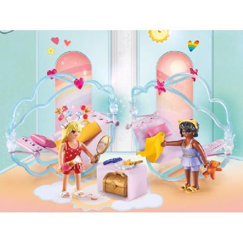 Univers Miniature - Habitation Miniature - Garage Miniature PLAYMOBIL Princess Magic - Chambre de princesses avec 2 lits a bascule - Des 4 ans