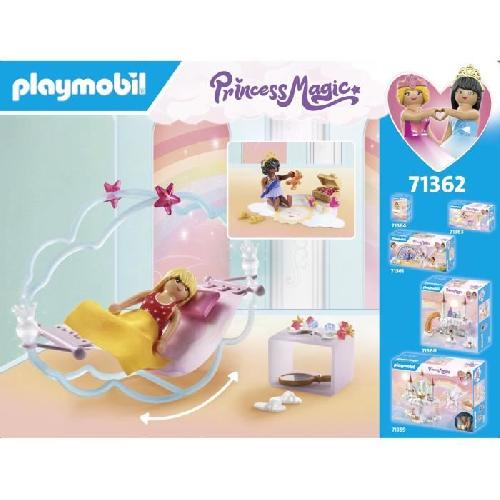 Univers Miniature - Habitation Miniature - Garage Miniature PLAYMOBIL Princess Magic - Chambre de princesses avec 2 lits a bascule - Des 4 ans