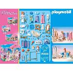 Univers Miniature - Habitation Miniature - Garage Miniature Playmobil - Salle de bain royale avec dressing - Princess 70454 - Multicolore - 86 pieces
