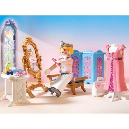 Univers Miniature - Habitation Miniature - Garage Miniature Playmobil - Salle de bain royale avec dressing - Princess 70454 - Multicolore - 86 pieces