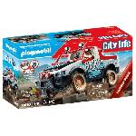 PLAYMOBIL Voiture de rallye - City Life - Avec personnage et vehicule tout-terrain - 74 pieces - Des 4 ans