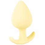 Plugs et godes Anal Plug Anal Cuties en Silicone Jaune