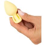 Plugs et godes Anal Plug Anal Cuties en Silicone Jaune