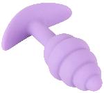 Plugs et godes Anal Plug Anal Cuties en Silicone Mauve