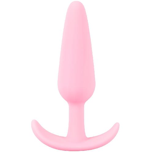 Plugs et godes Anal Plug Anal Cuties en Silicone Rose