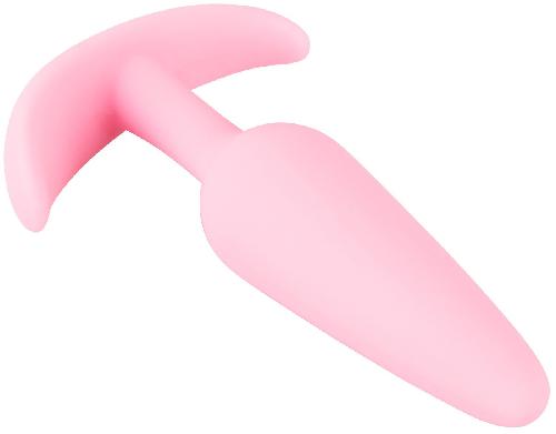 Plugs et godes Anal Plug Anal Cuties en Silicone Rose