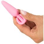 Plugs et godes Anal Plug Anal Cuties en Silicone Rose