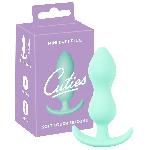 Plugs et godes Anal Plug Anal Cuties en Silicone Vert