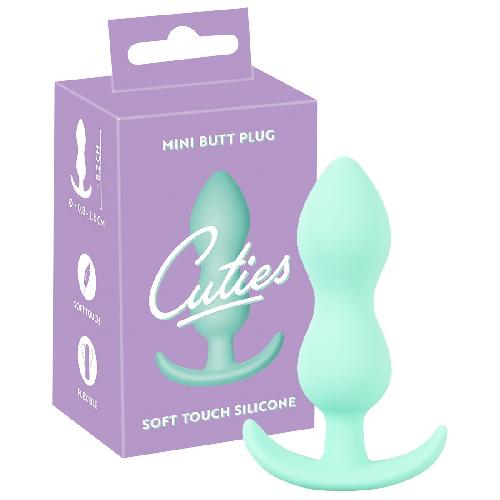 Plugs et godes Anal Plug Anal Cuties en Silicone Vert