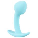 Plugs et godes Anal Plug Anal Cuties Point-P en Silicone Bleu