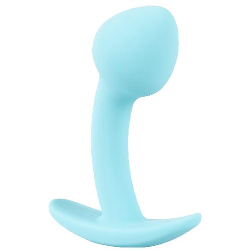 Plugs et godes Anal Plug Anal Cuties Point-P en Silicone Bleu