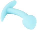 Plugs et godes Anal Plug Anal Cuties Point-P en Silicone Bleu