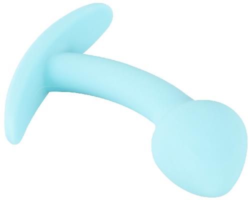 Plugs et godes Anal Plug Anal Cuties Point-P en Silicone Bleu