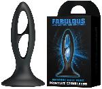 Plug anal en Silicone Fabulous 11.2 cm - Noir