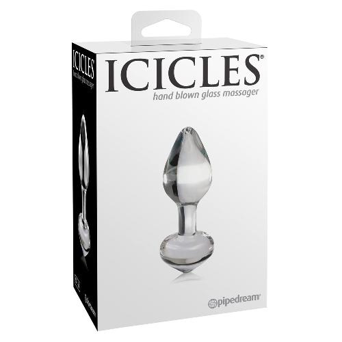 Plugs et godes Anal Plug anal Icicles No. 44 Clear