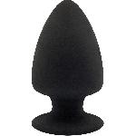 Plugs et godes Anal Plug Anal Noir Double Densite L - O 7.2 cm