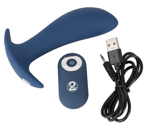 Plugs et godes Anal Plug Anal Rechargeable Telecommande Bleu